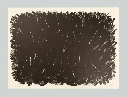 Литография Uecker - Bewegung