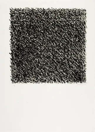 Литография Uecker - Manuelle Struktuur. No I 