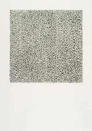 Литография Uecker - Manuelle Struktuur. No VIII