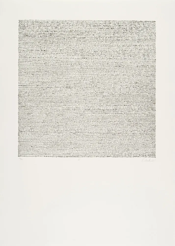 Литография Uecker - Marino from Goethe, plate IV