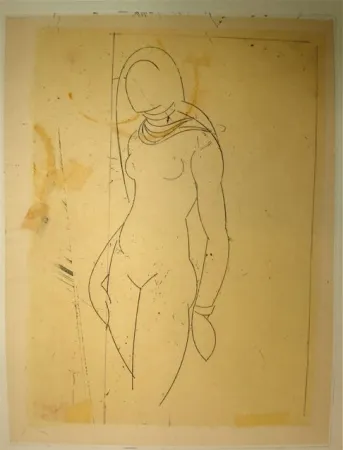 Офорт Valdés - S/T VII