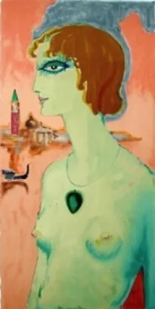 Литография Van Dongen - La Marchese Luisa Casati