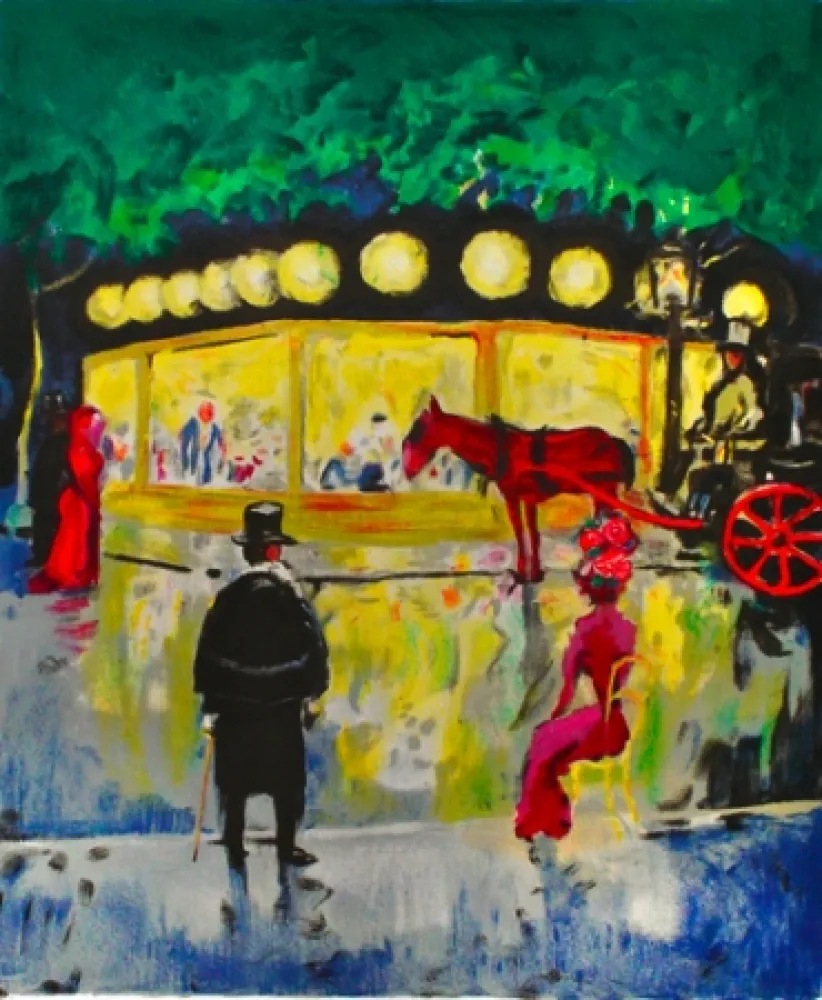 Литография Van Dongen - Le Carrousel