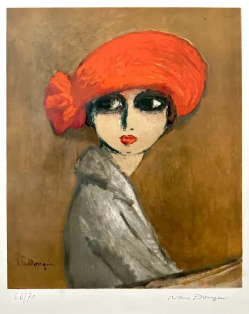 Литография Van Dongen - Le Coquelicot