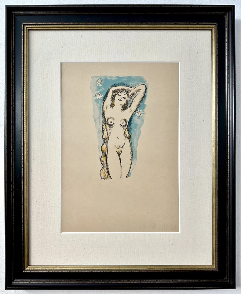 Литография Van Dongen - Nu Nocturne