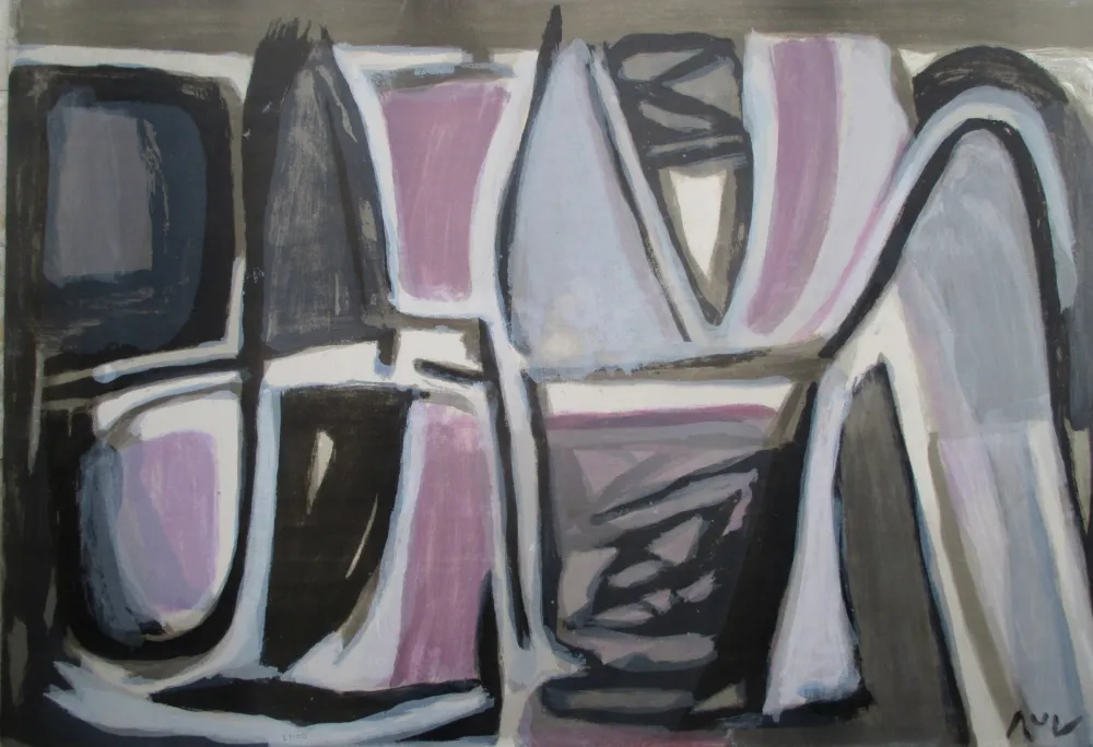 Литография Van Velde - Spleen