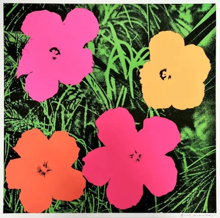 Литография Warhol - Flowers