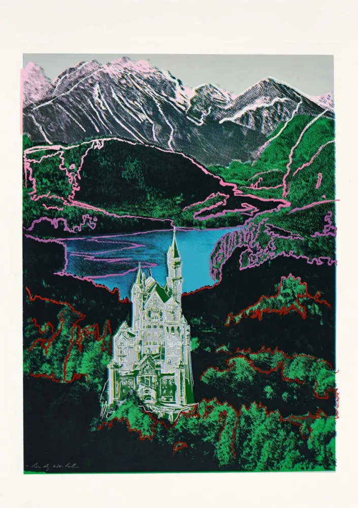 Сериграфия Warhol - Neuschwanstein (Trial Proof)