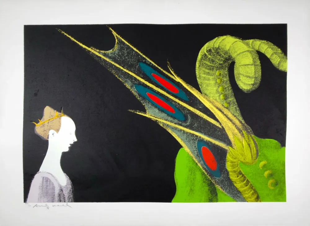 Сериграфия Warhol - Paolo Uccello, St. George and the Dragon 324