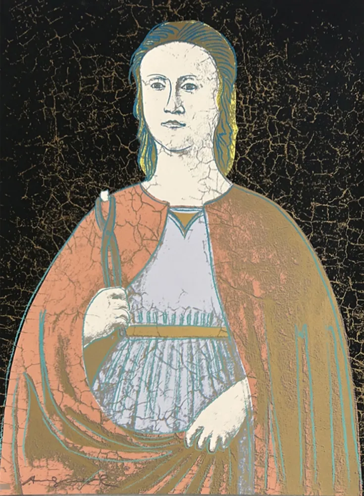 Сериграфия Warhol - Saint  Apollonia 331