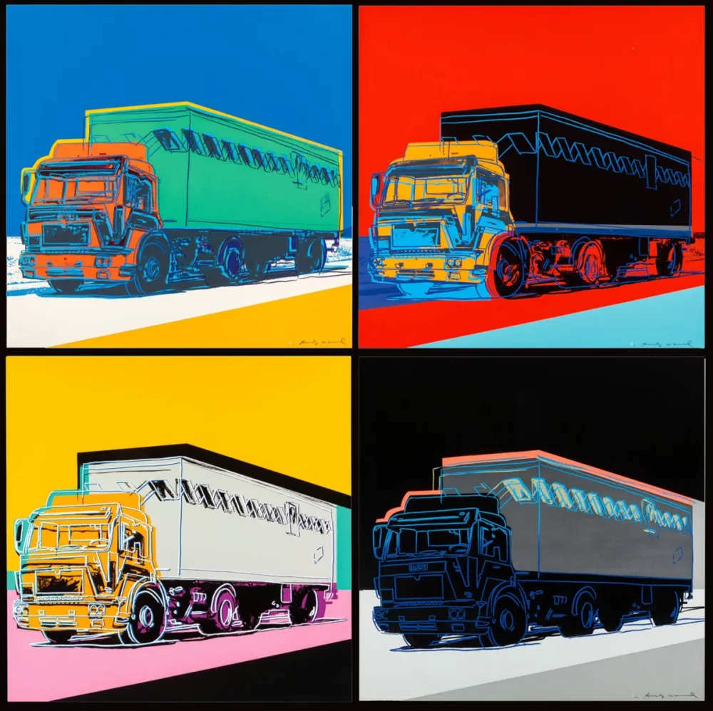 Сериграфия Warhol - Truck Complete Portfolio