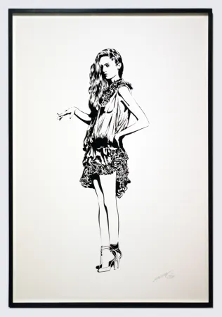 Сериграфия Xoooox - Transformer IV