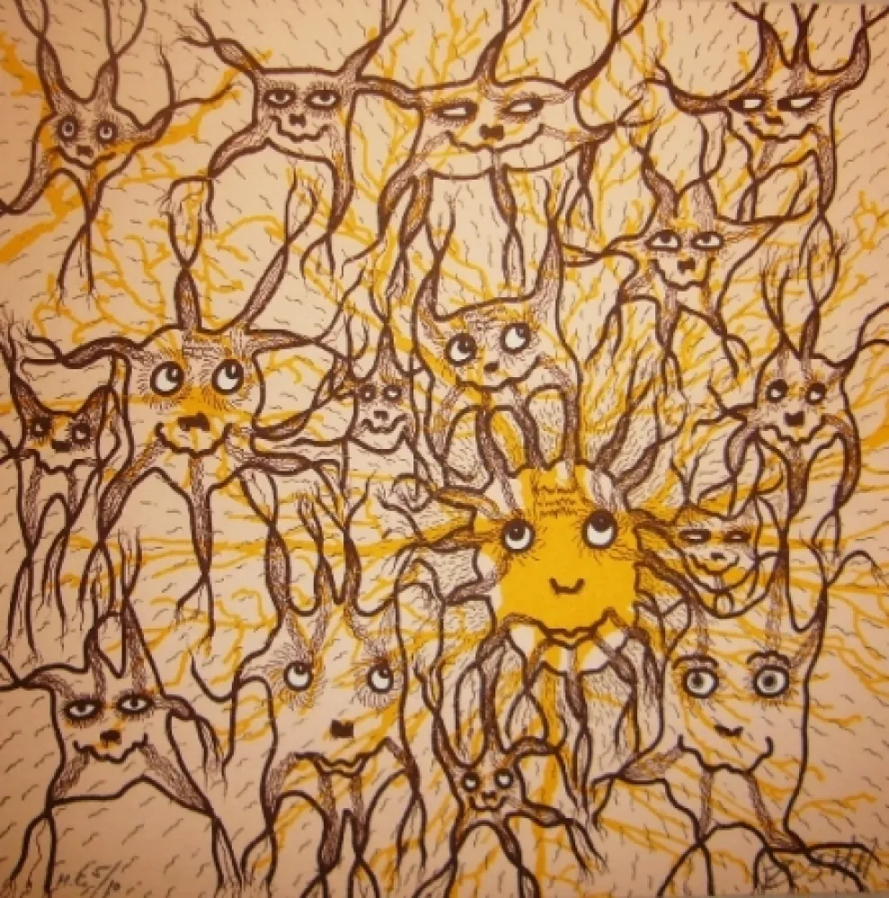 Офорт Zush - Cambio 16